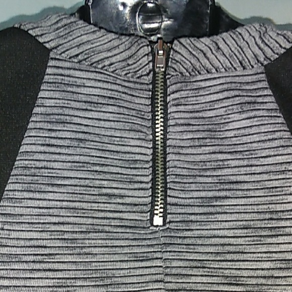 H & M Divided Black / Gray BodyCon Dress - Picture 8 of 8